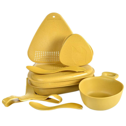 Zestaw turystyczny Light MY Fire Outdoor MealKit Bio - Musty Yellow
