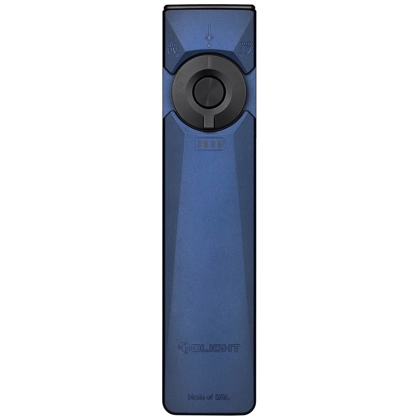 Latarka ze wskaźnikiem laserowym Olight Arkfeld Ultra UV Cool White Navy Blue - 1400 lumenów