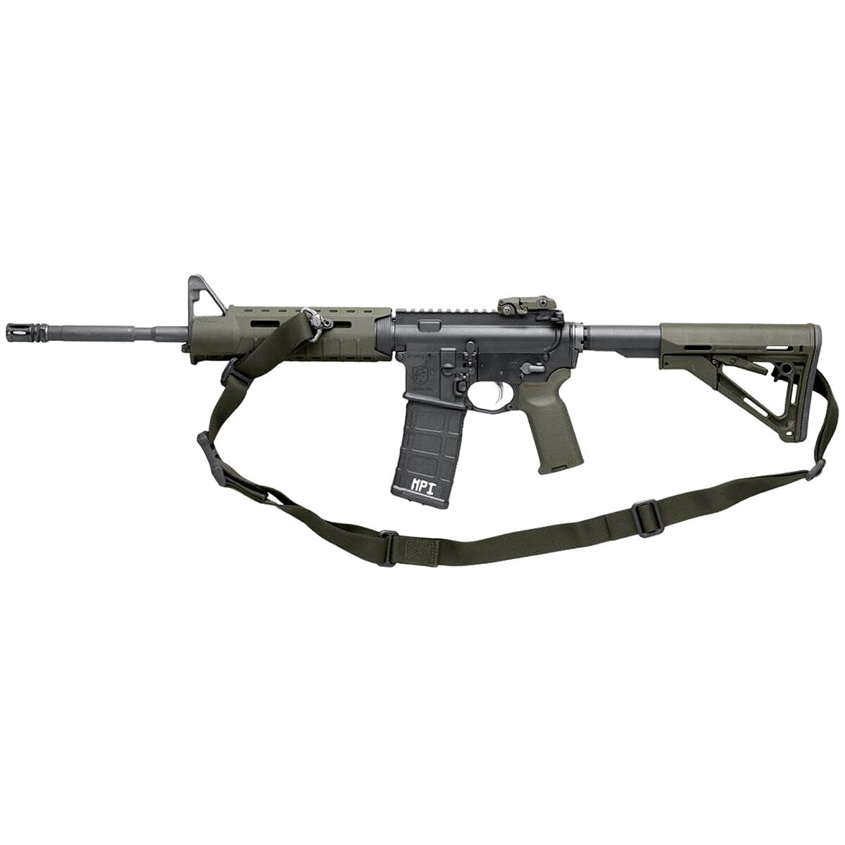 Zawieszenie taktyczne 2-punktowe Magpul MS1 Sling - Ranger Green