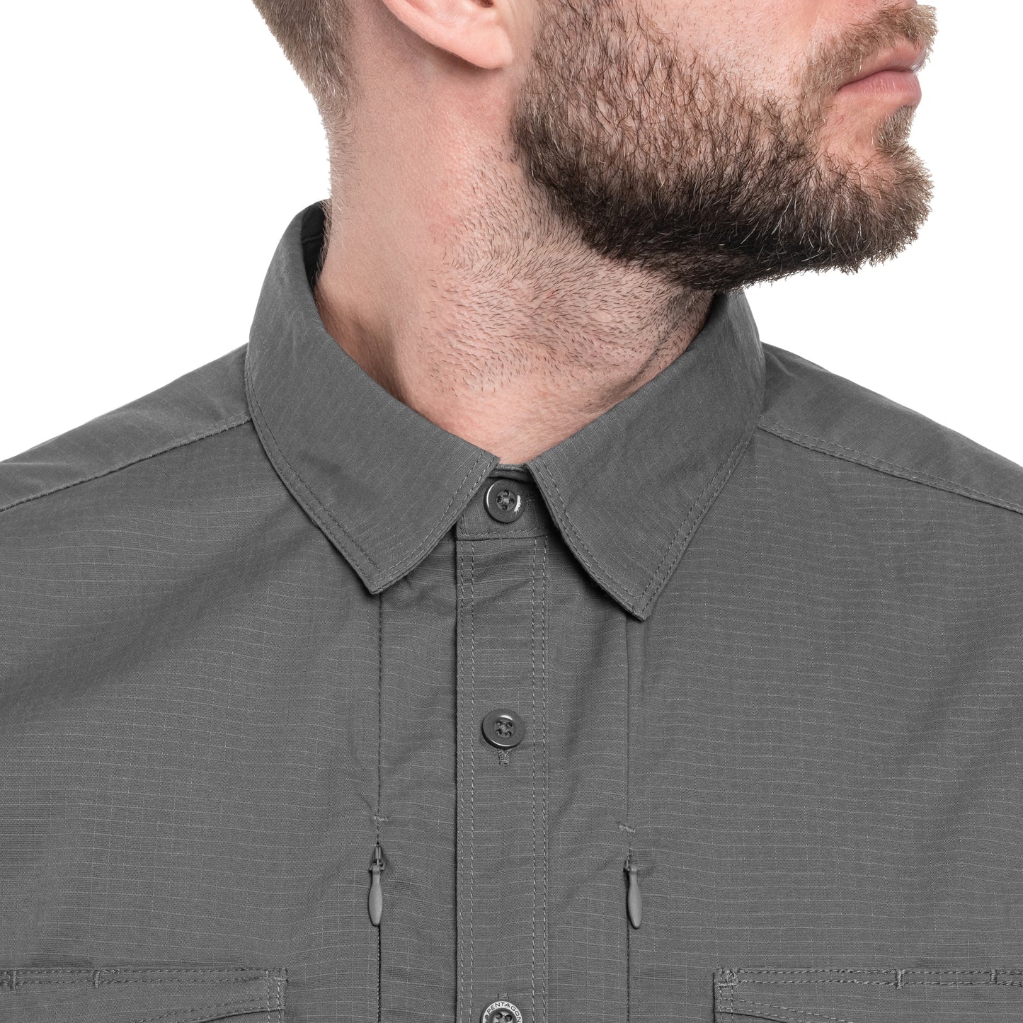 Koszula taktyczna Pentagon Plato Long Sleeve - Wolf Grey