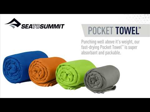 Ręcznik szybkoschnący Sea To Summit Pocket Towel XL 75 x 150 cm - Sage Green