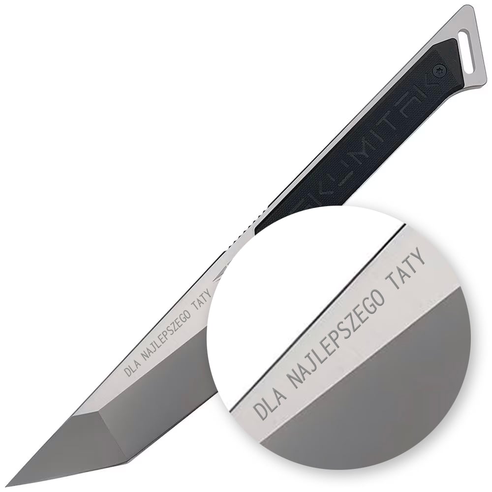 Nóż Takumitak Charge - Black/Silver