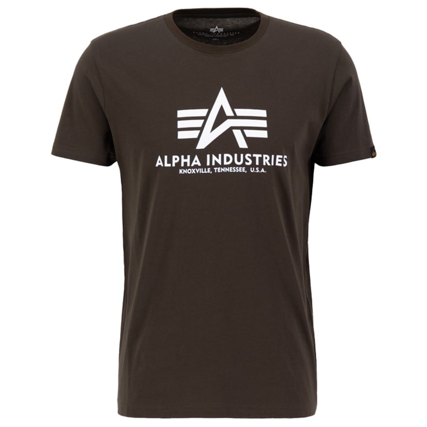 Koszulka T-shirt Alpha Industries Basic - Black/Olive