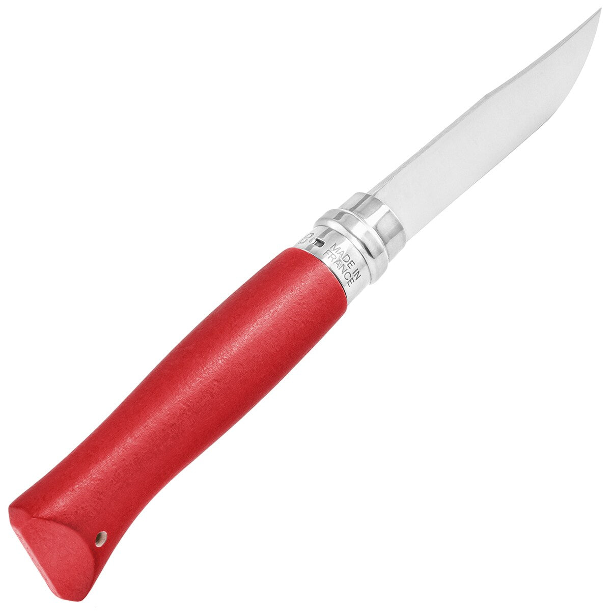 Nóż składany Opinel No.8 Colorama Inox - Red
