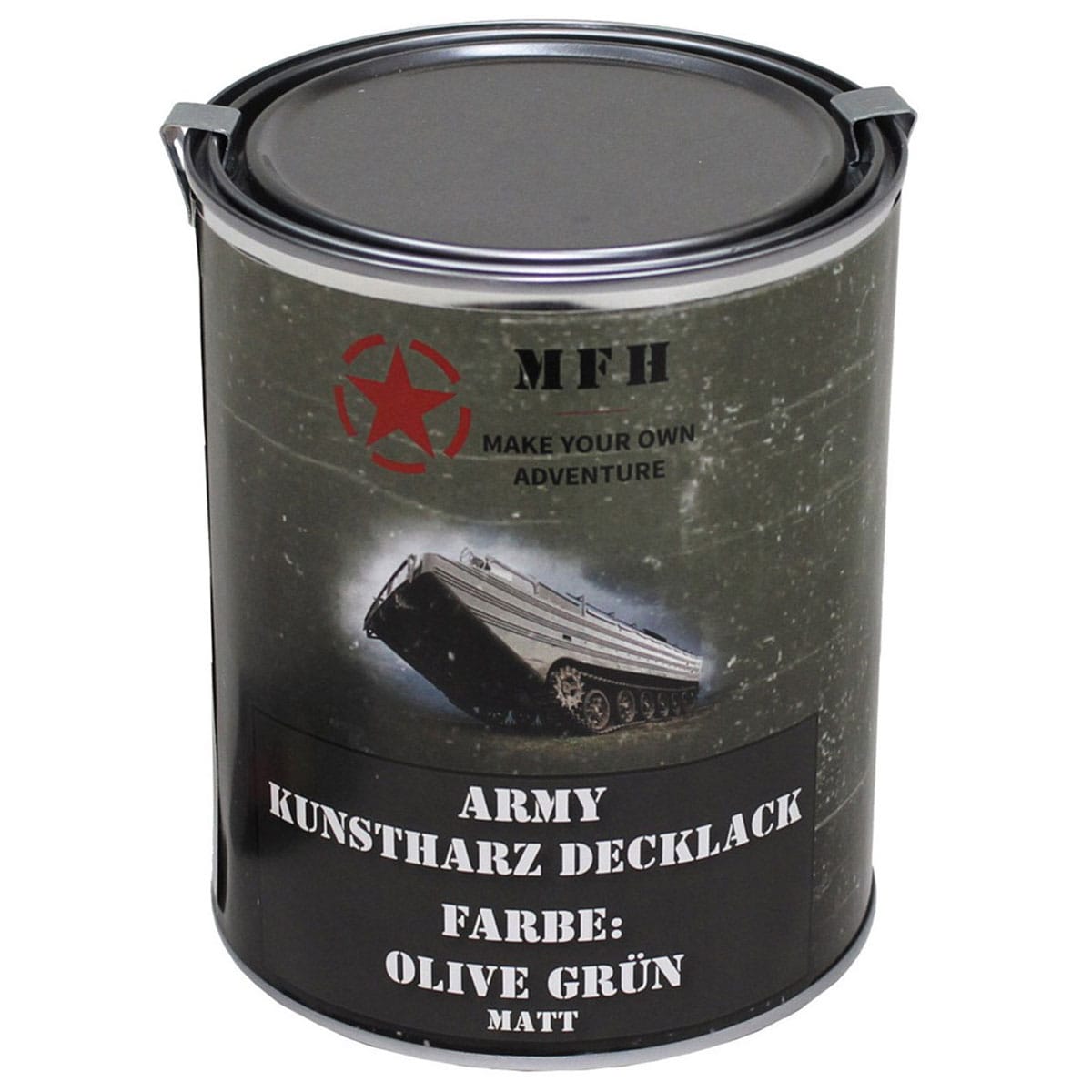 Farba Wojskowa w puszce MFH 1 l - Olive Green