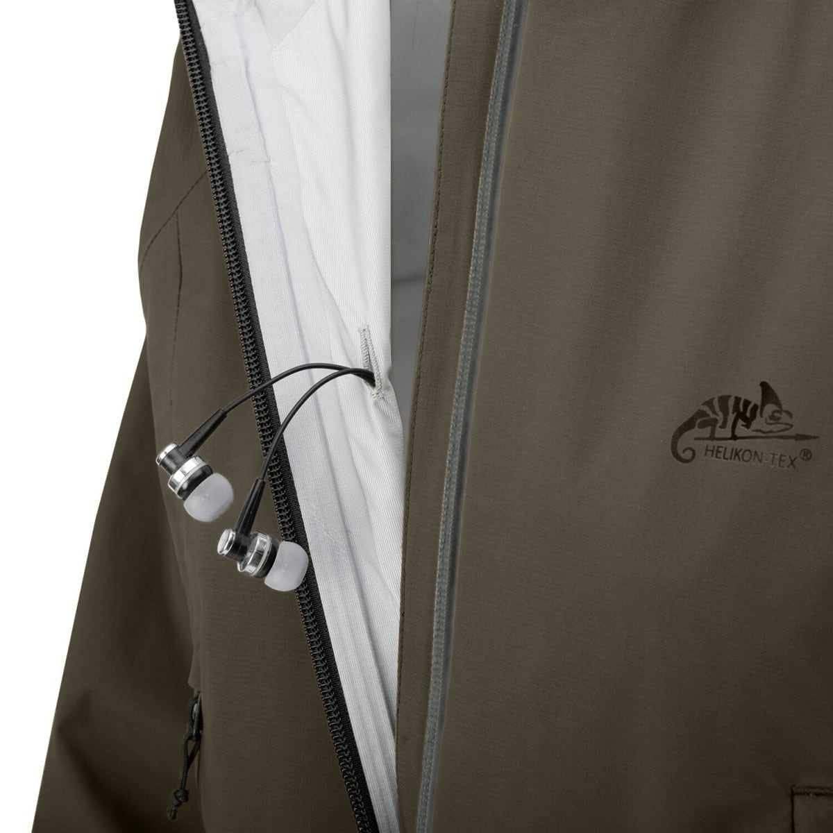 Kurtka Helikon Squall Hardshell - Taiga Green
