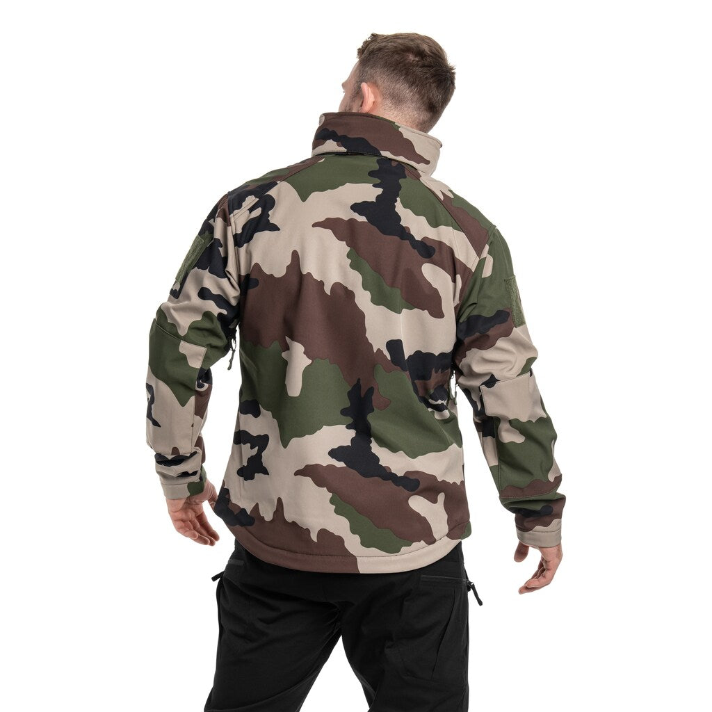 Kurtka Mil-Tec SCU 14 Softshell - CCE Camo