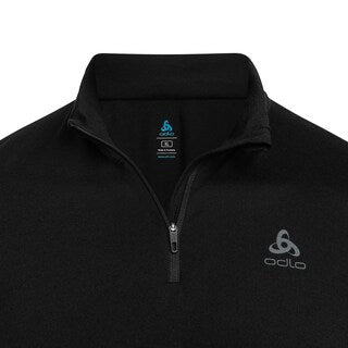 Koszulka termoaktywna Odlo Merino 200 Base Layer Half-Zip - Black