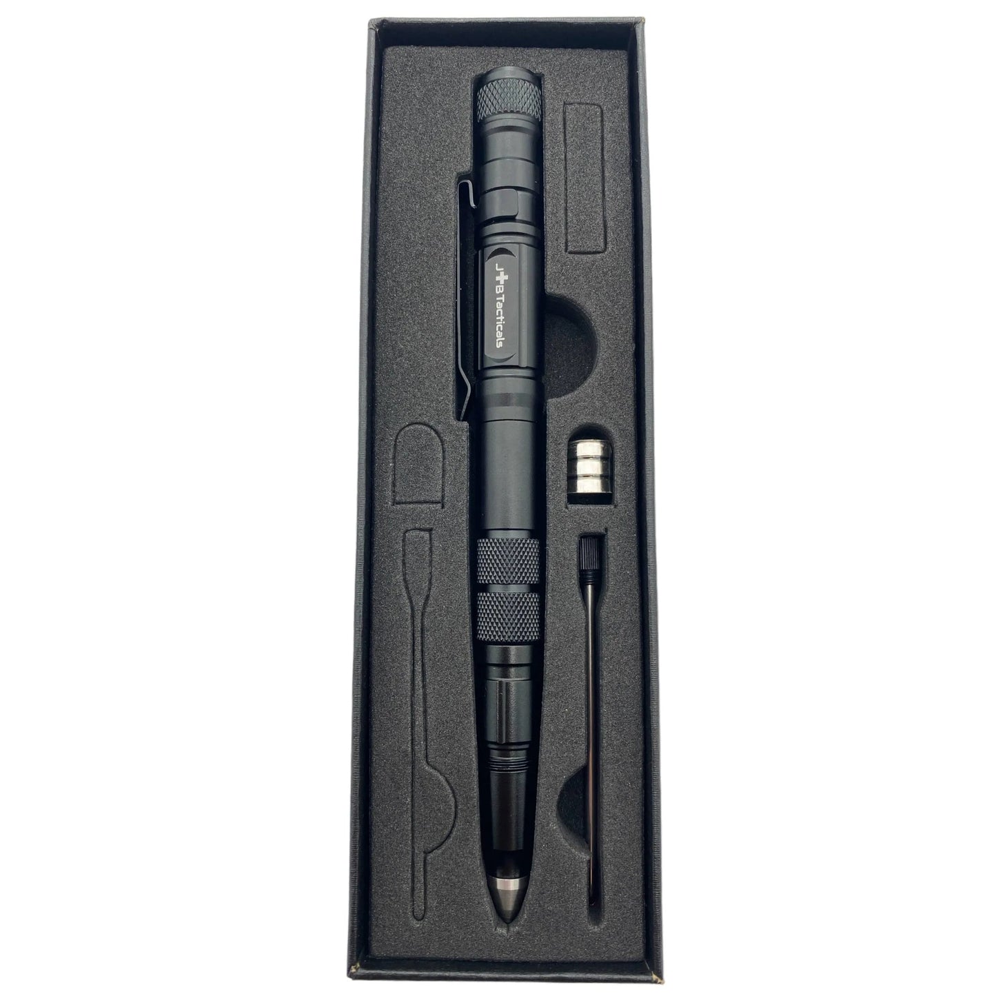 Długopis taktyczny JB Tacticals 8w1 - Black