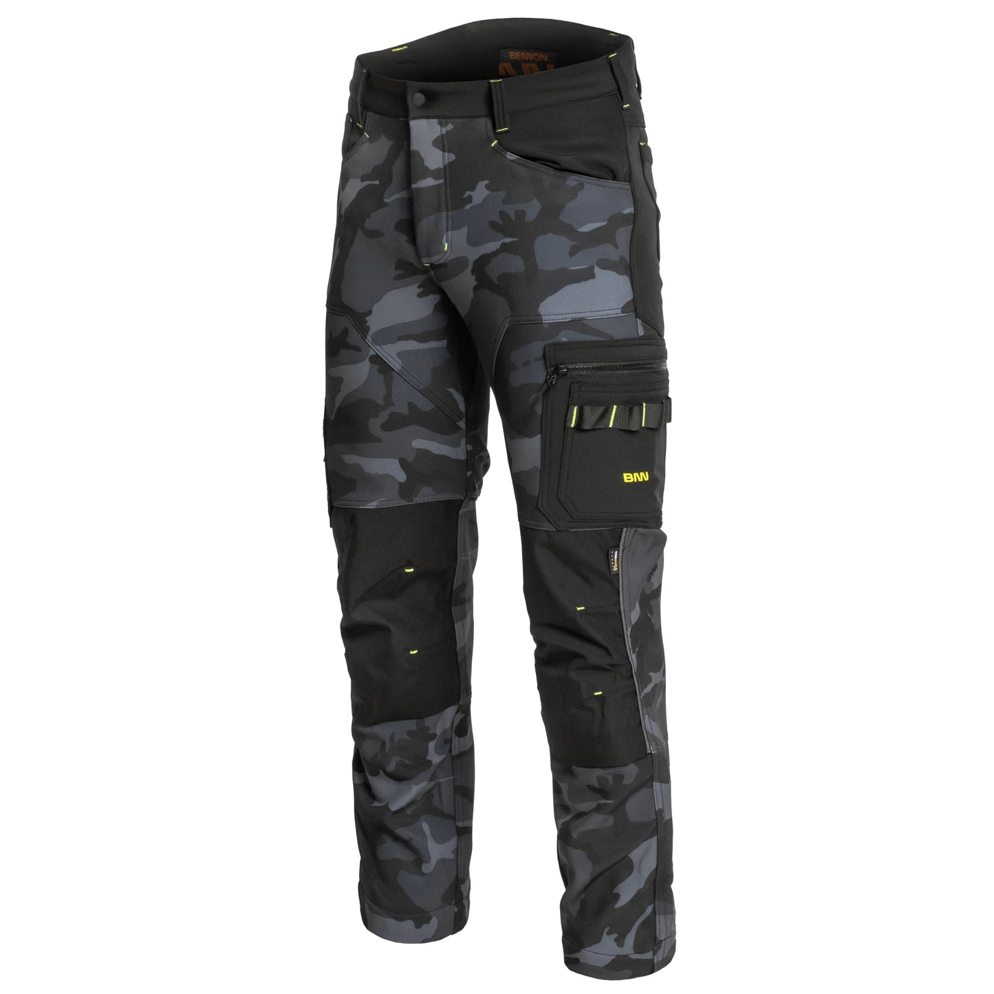 Spodnie Bennon Camos Softshell - Black/Grey