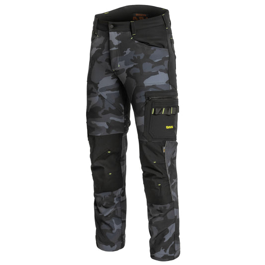 Spodnie Bennon Camos Softshell - Black/Grey