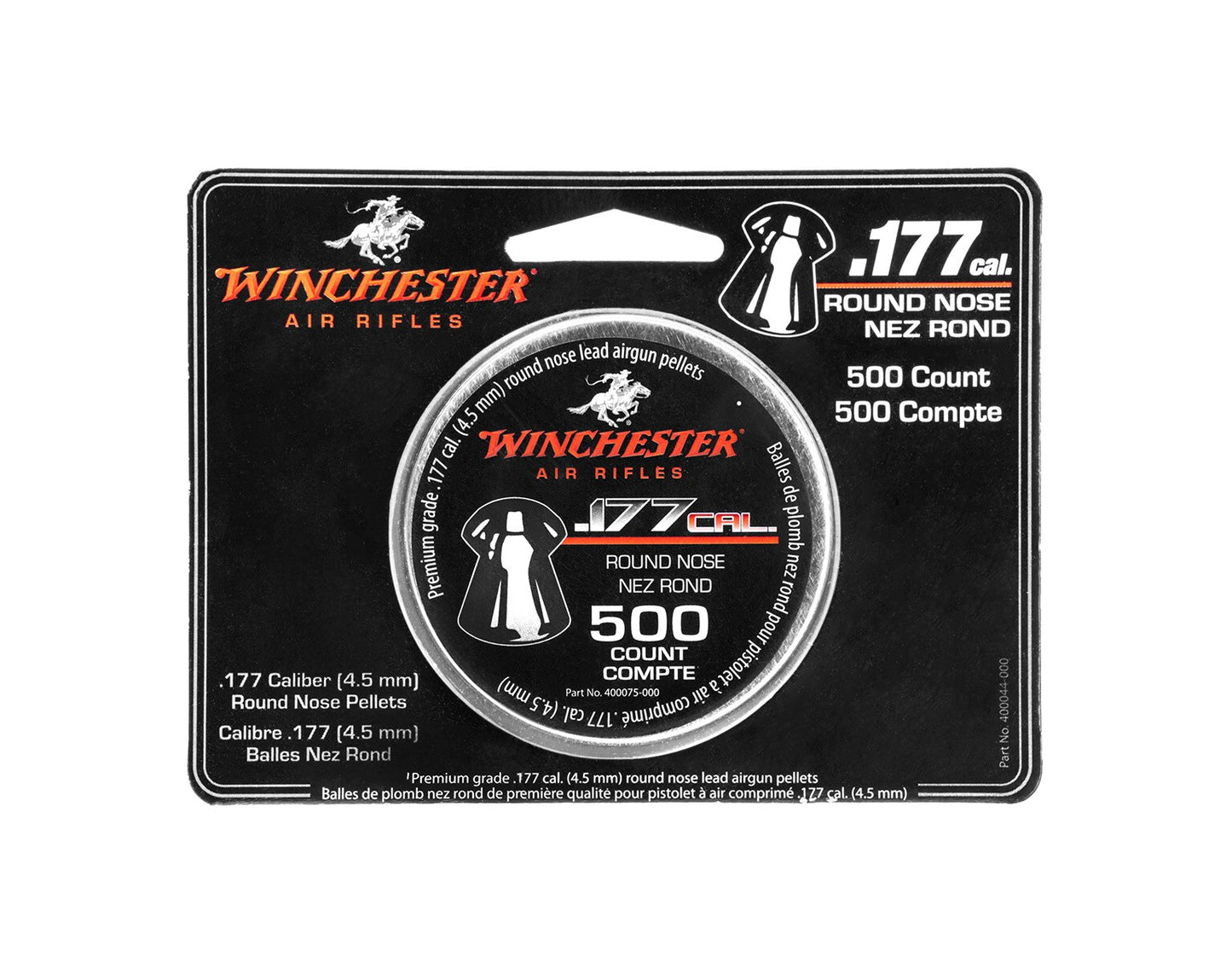 Śrut Winchester Roundnose 4,5 mm 500 szt.