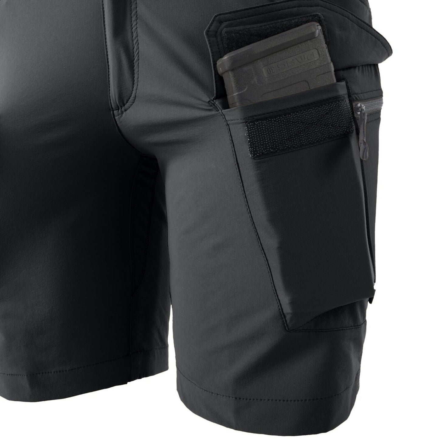 Szorty damskie Helikon OTP Nylon 8,5" - Black/Shadow Grey