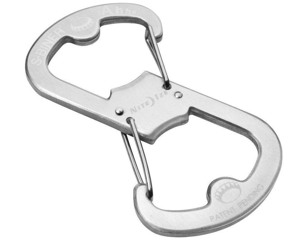 Karabińczyk Nite Ize S-Biner Ahhh Steel