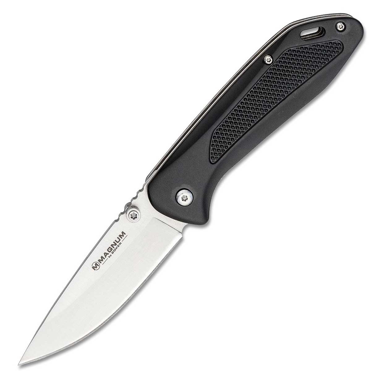 Nóż składany Boker Magnum Advance Checkering Black