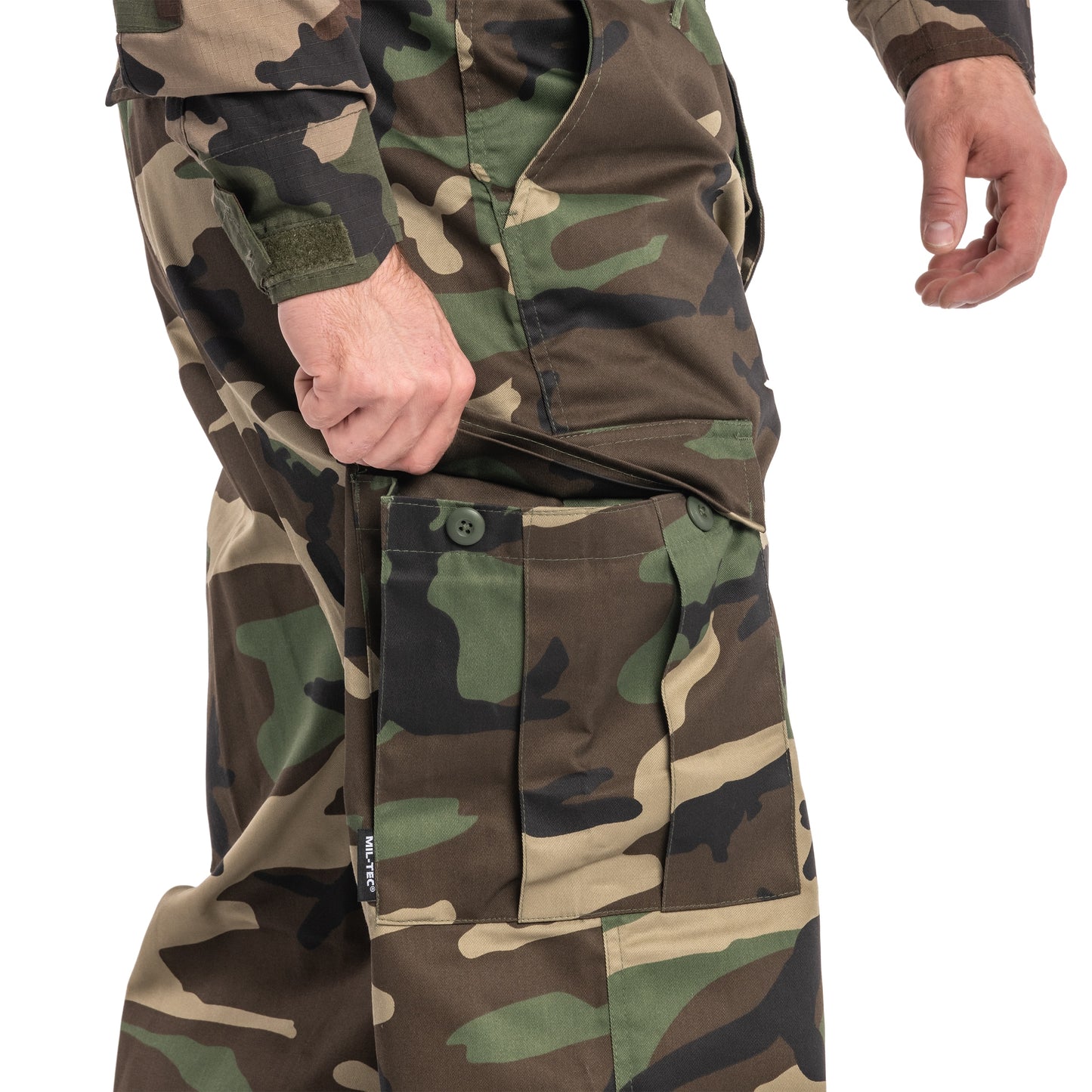Spodnie wojskowe Mil-Tec US Ranger BDU Woodland