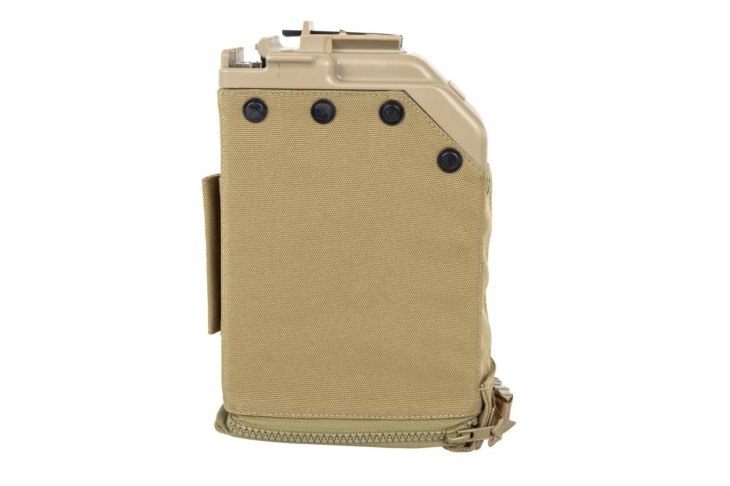 Magazynek pudełkowy ASG VFC do replik MK48 MOD1 elektryczny - Flat Dark Earth