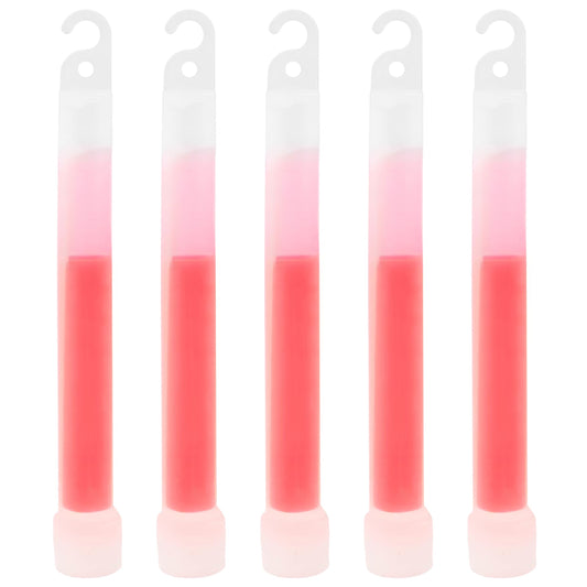 Oświetlenie chemiczne Mil-Tec Lightstick 5 szt. - Red