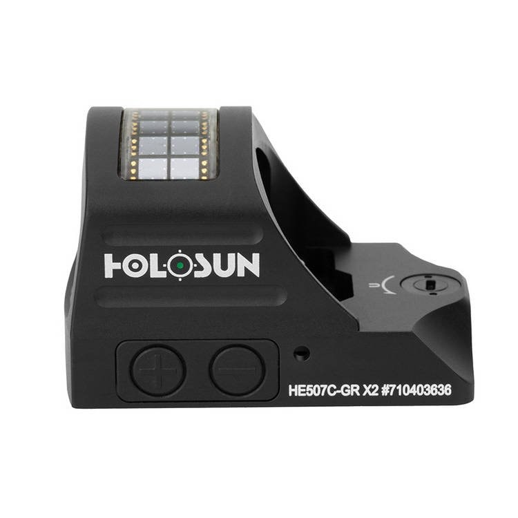 Kolimator Holosun HE507C-GR X2 Elite Micro Green Dot - Solar Panel