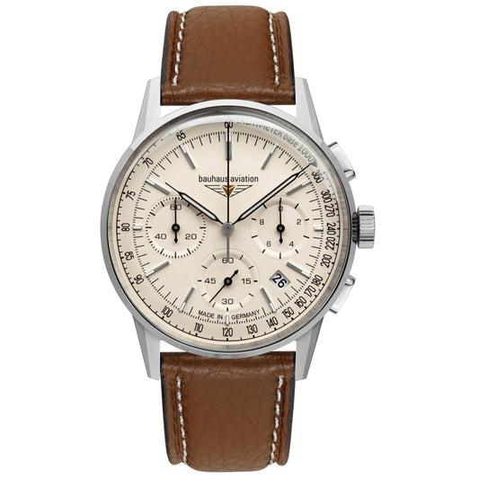 Zegarek Bauhaus Aviation G38 Quartz 23765 - Beige