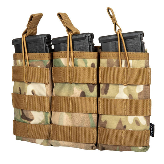 Potrójna ładownica Primal Gear Open Koga na magazynki karabinowe - MultiCam
