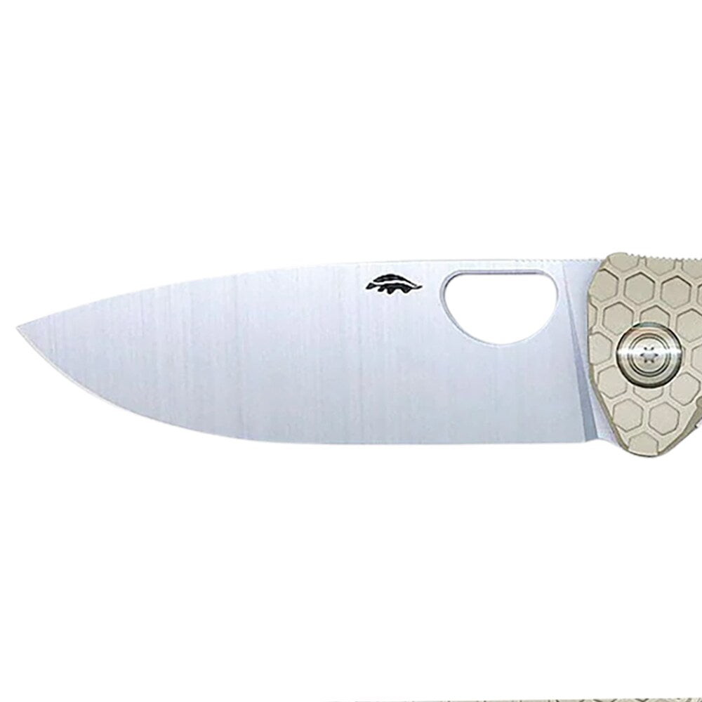 Nóż składany Honey Badger Flipper D2 Small Tan T