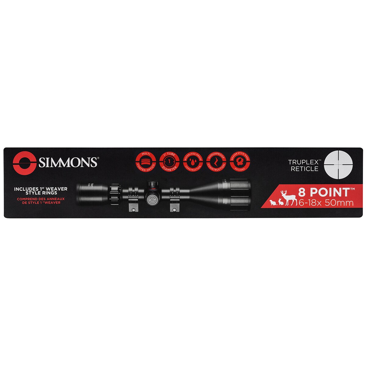 Luneta celownicza Simmons 8-Point 6-18x50 Truplex