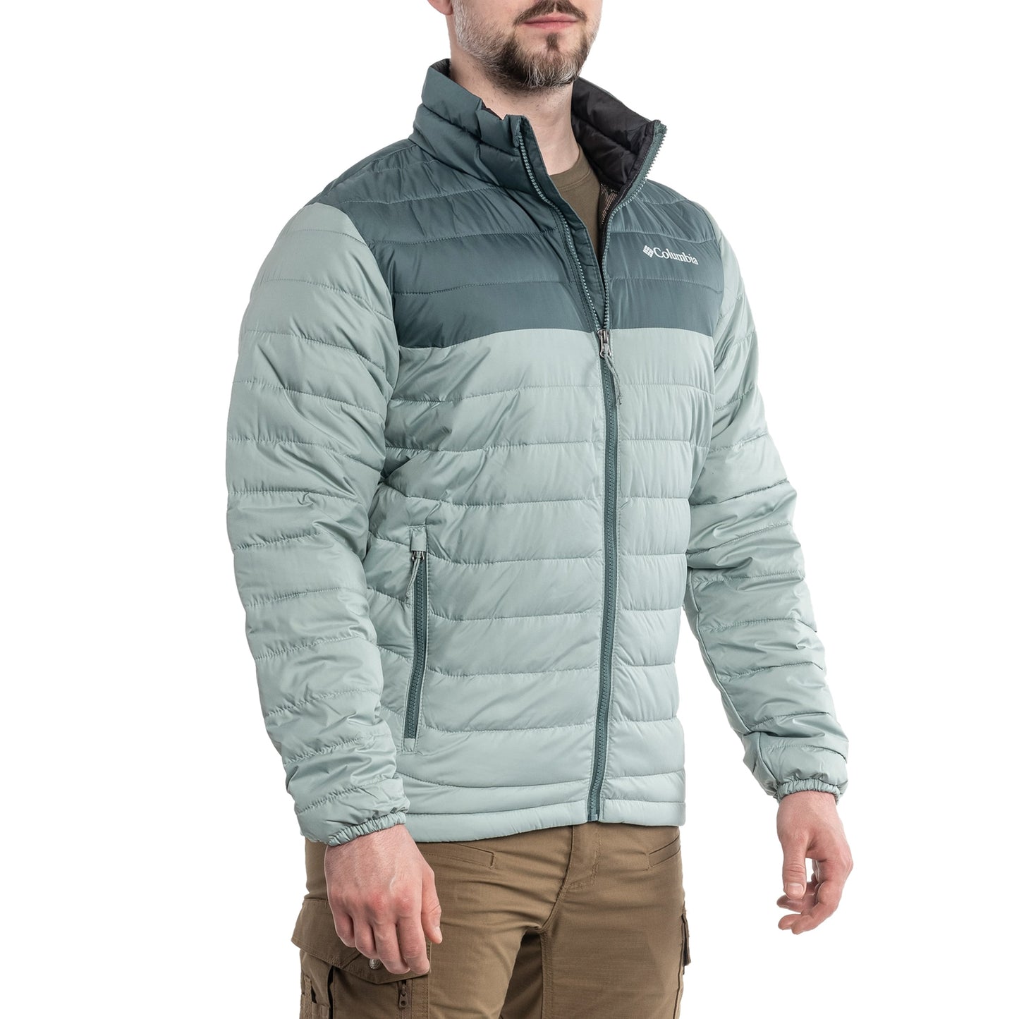 Kurtka Columbia Powder Lite Jacket - Niagara / Metal