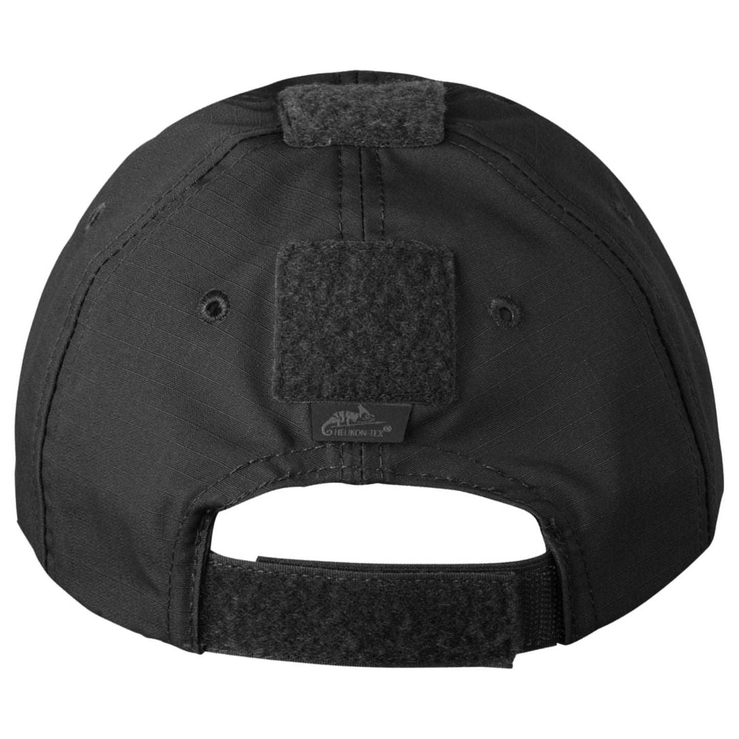 Czapka z daszkiem plus velcro Helikon PolyCotton Rip-Stop - Black