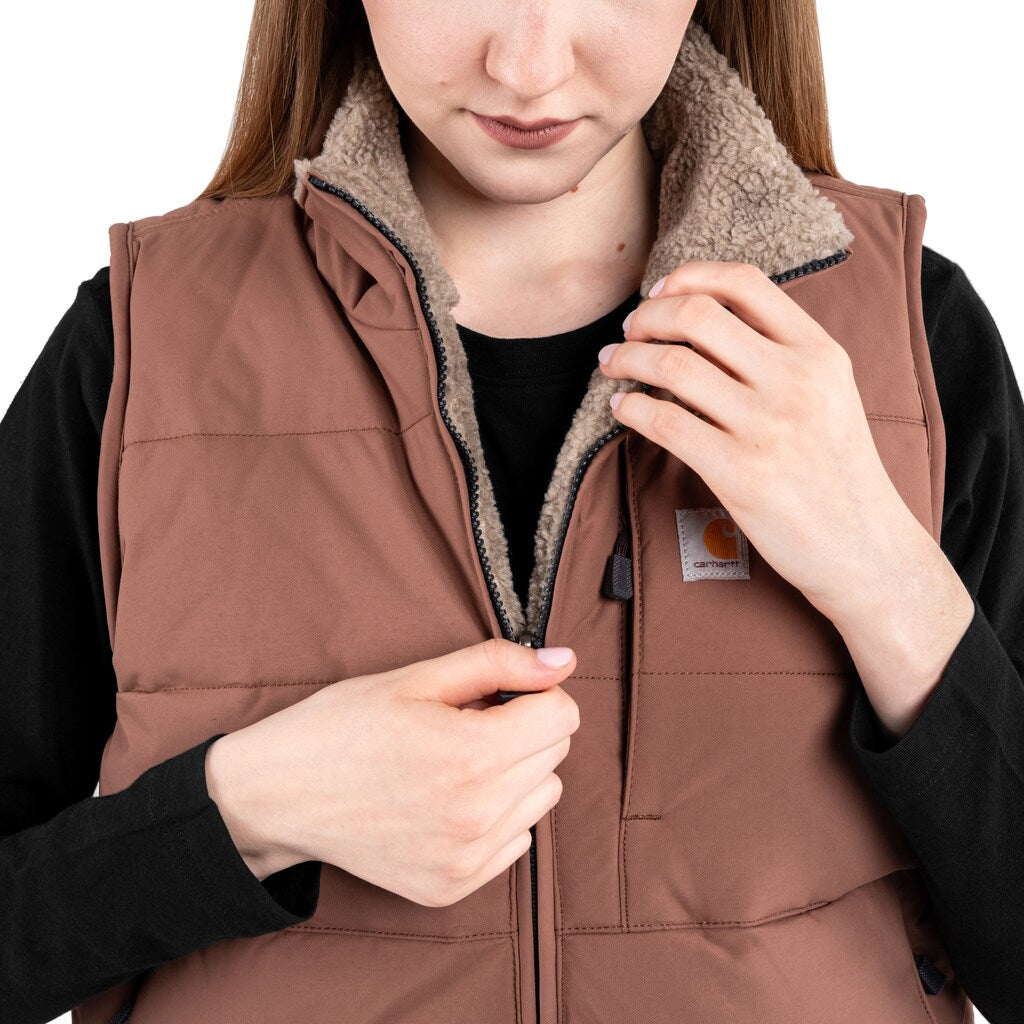 Bezrękawnik damski Carhartt Montana Relaxed Fit Insulated Vest - Nutmeg