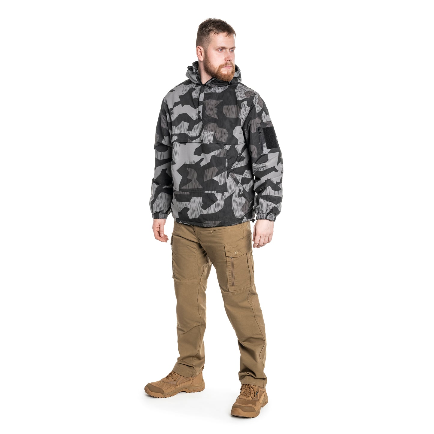 Kurtka Mil-Tec Winter Combat Anorak - Splinter Night