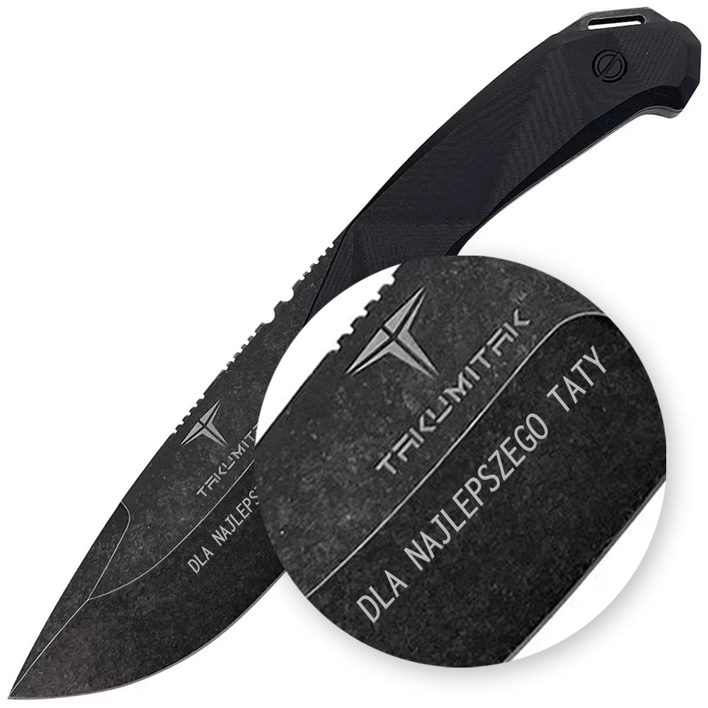 Nóż Takumitak Companion - Black/Stonewash