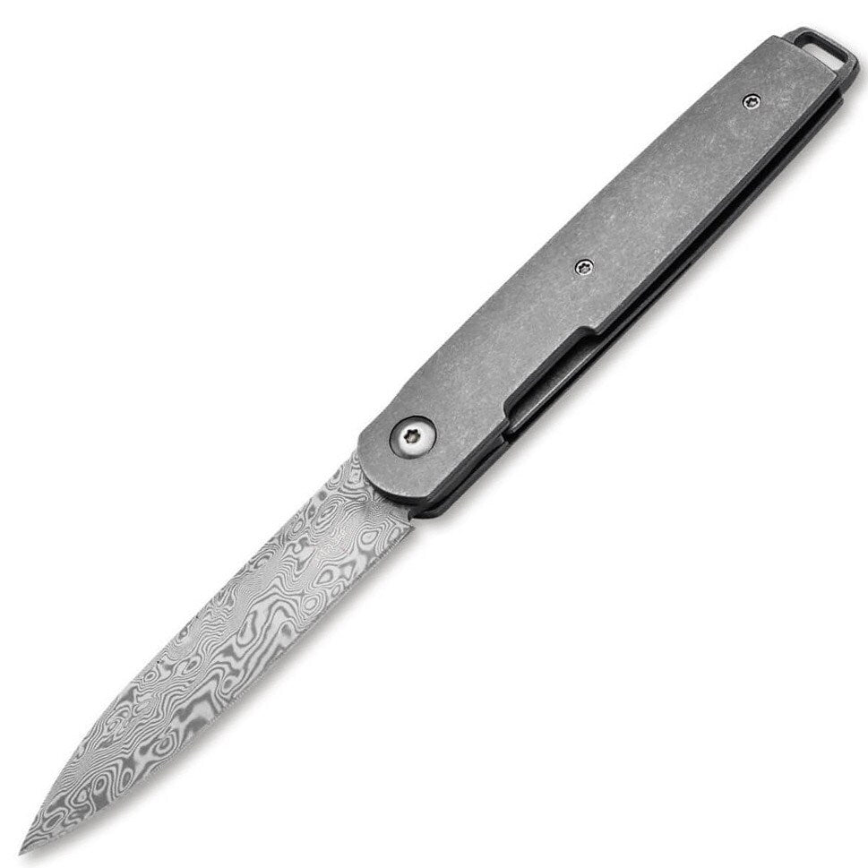 Nóż składany Boker Plus LRF Damascus