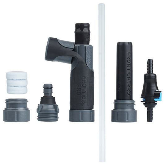Filtr do wody Aquamira Frontier Pro Ultralight GRN Line - Szary / Czarny