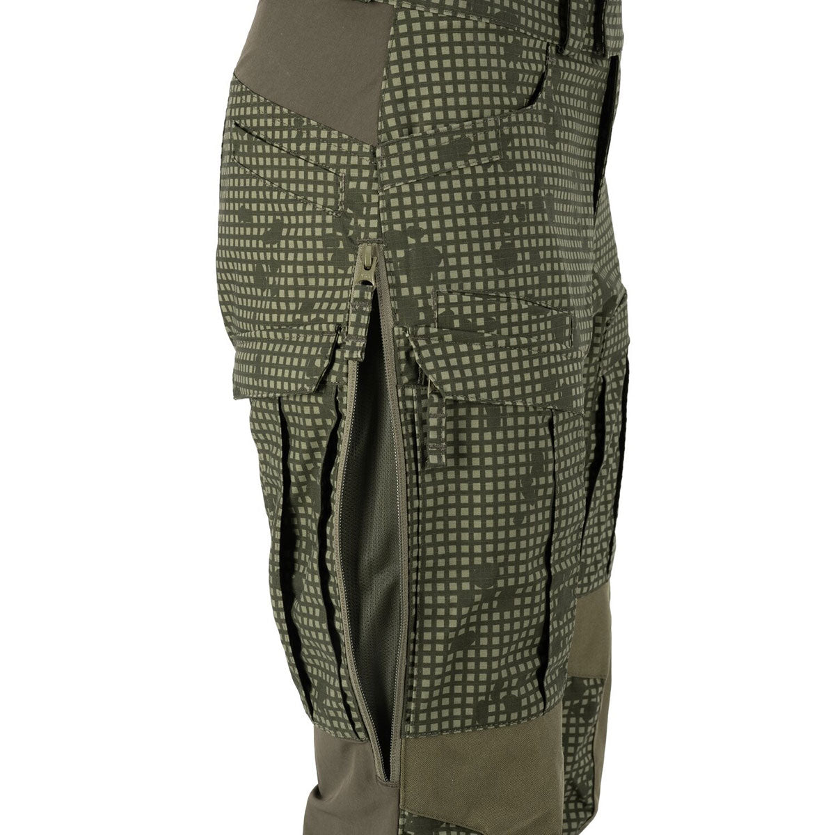 Spodnie Helikon MCDU Polycotton Stretch Rip-Stop - Desert Night Camo / Olive Green