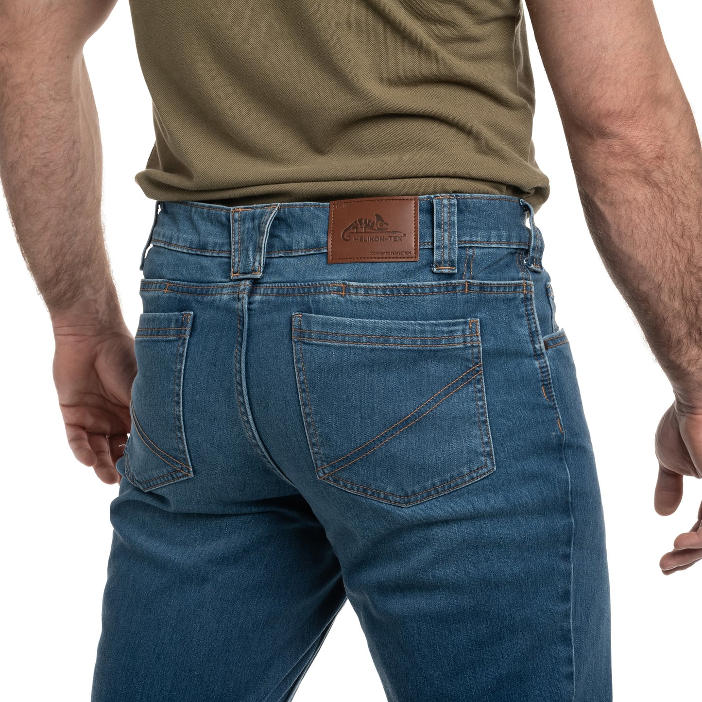Spodnie Helikon Treadstone Jeans - Ocean Blue