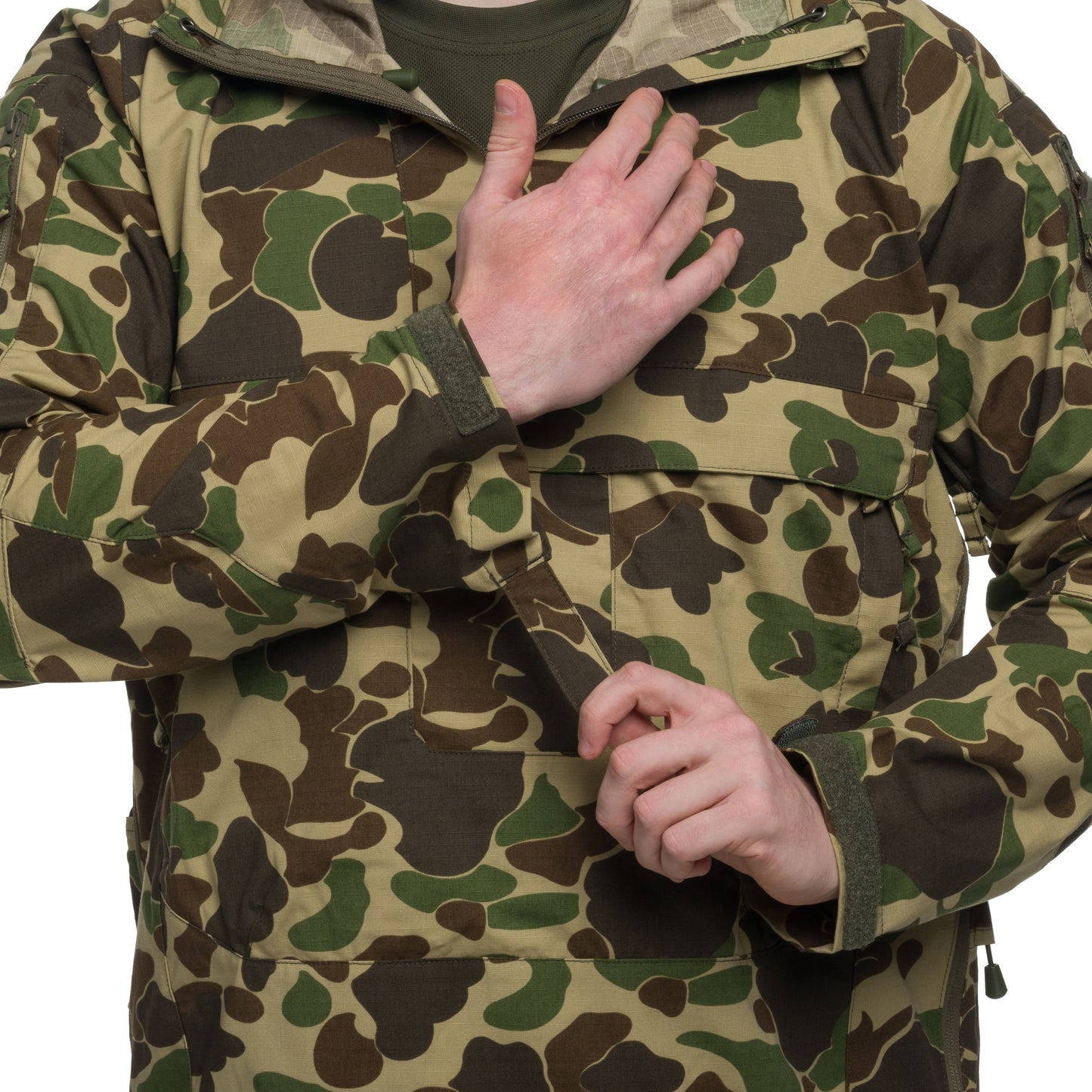 Kurtka Helikon Anorak Tracer PolyCotton Stretch Rip-Stop - Duck Hunter