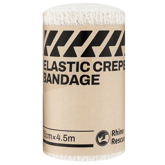 Bandaż elastyczny Rhino Rescue Elastic Crepe 7,5 cm x 4,5 m - 3 szt.