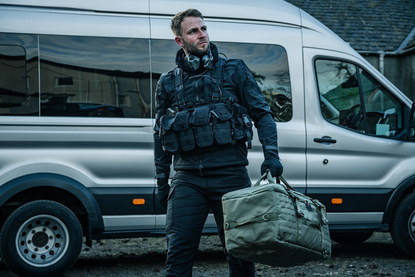 Kurtka Stoirm Tactical Softshell - Black