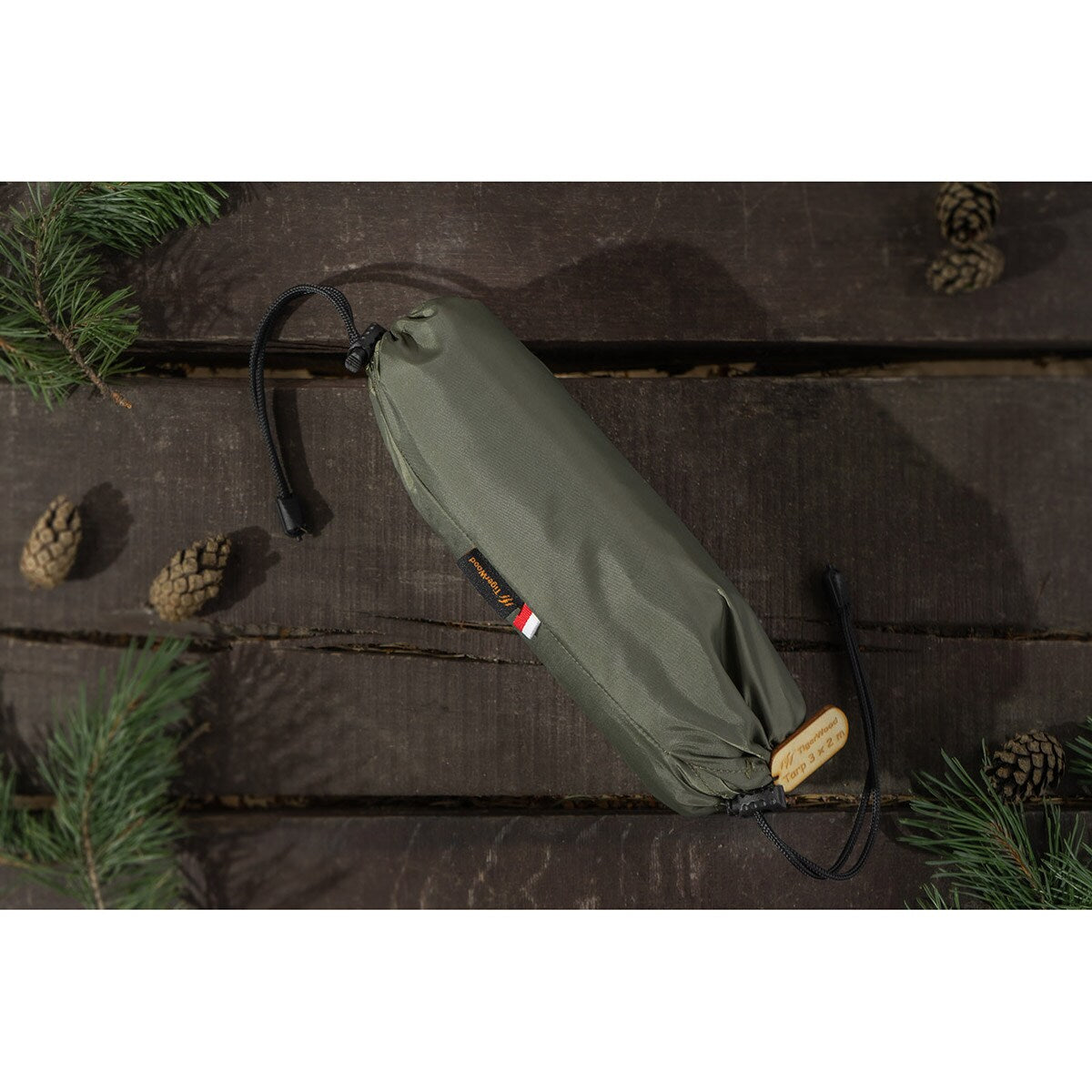 Płachta biwakowa TigerWood Termo Tarp 3 x 2 m - Olive