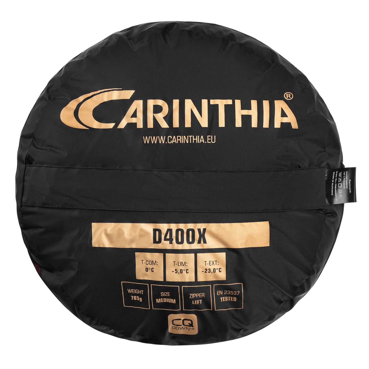Śpiwór Carinthia D 400X Medium Lewy - Red