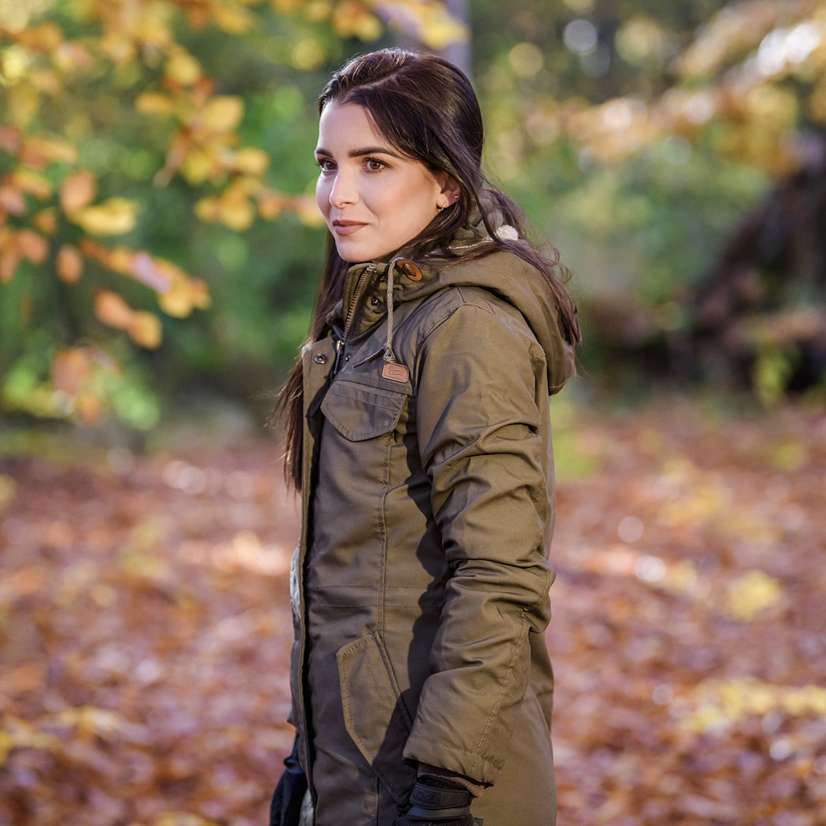 Kurtka damska Brandit Marsh Lake Parka - Olive