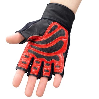 Rękawice na siłownię HMS RST01 - Black/Red