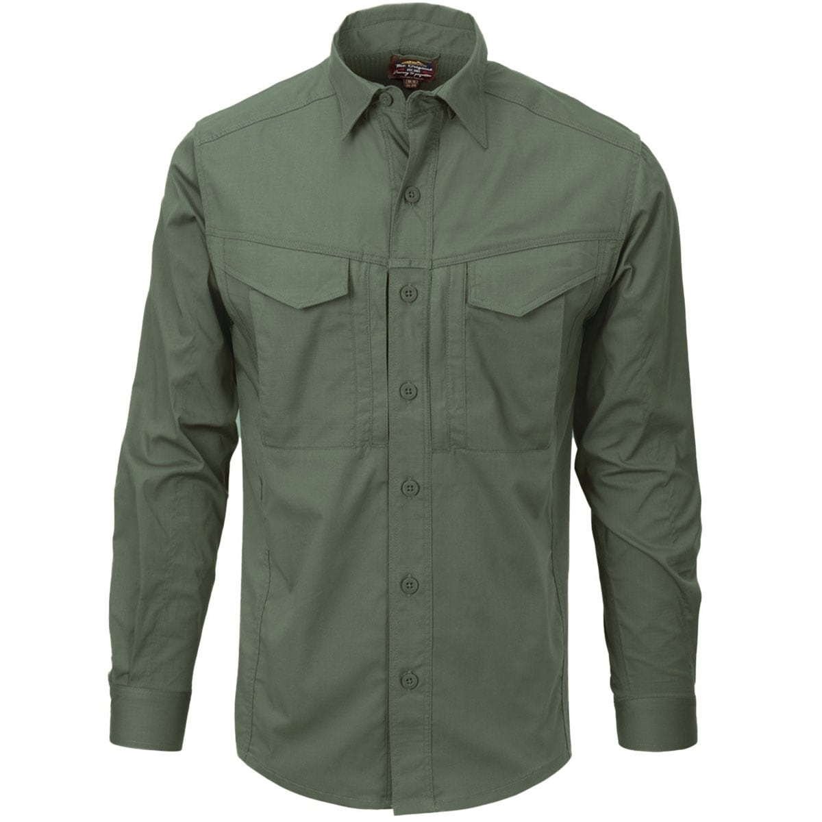 Koszula Helikon Defender Mk2 PolyCotton Ripstop Long Sleeve - Olive Green