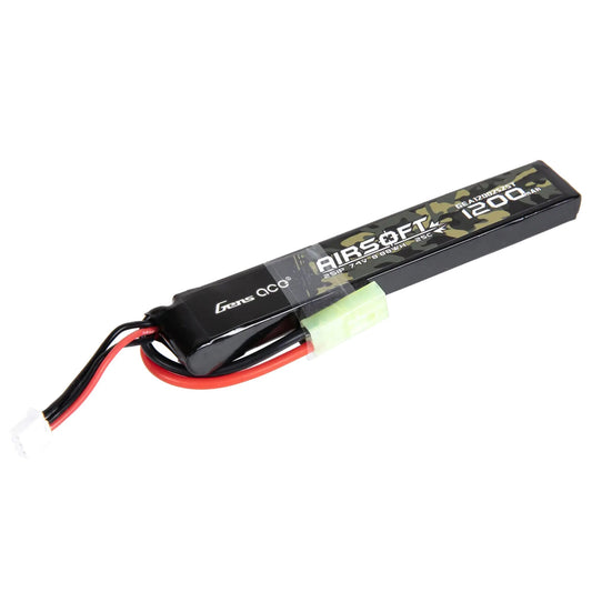 Akumulator ASG Gens Ace Li-Po 7,4V 1200 mAH 25C 2S1P - Tamiya mały