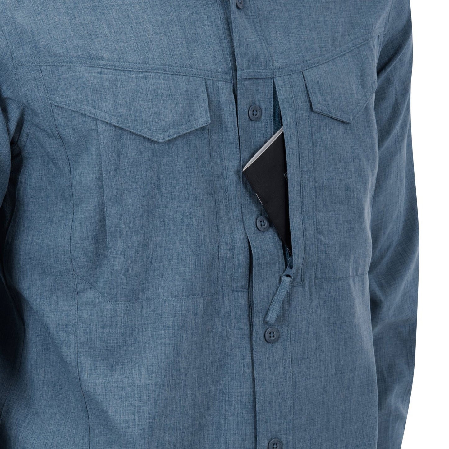 Koszula Helikon Defender Mk2 Gentleman - Melange Blue