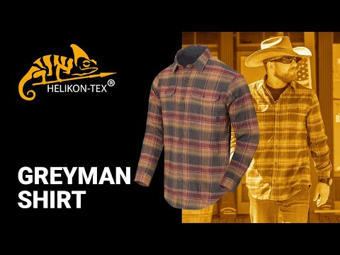 Koszula Helikon GreyMan - Moss Green Checkered