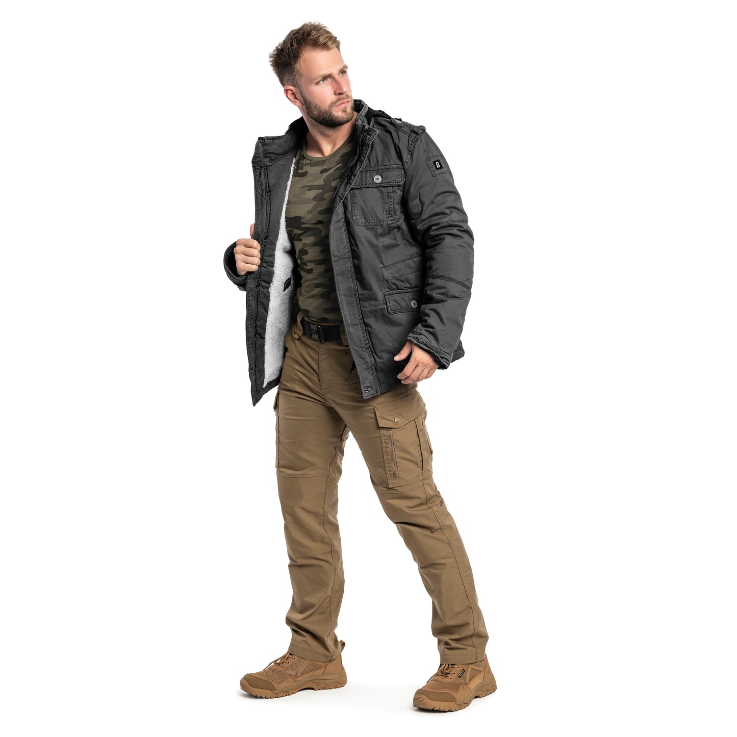 Kurtka Brandit Britannia Winter - Black
