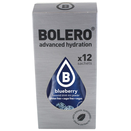 Napój w proszku Bolero Blueberry ze stewią 3 g - 12 szt.