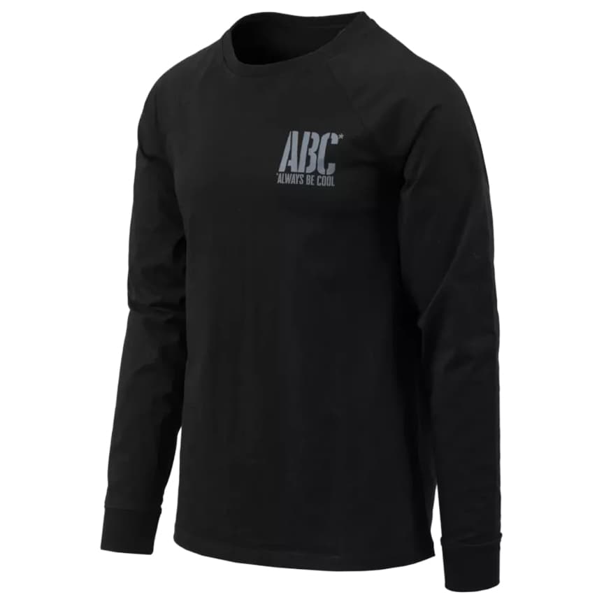Koszulka Long Sleeve Helikon ABC Always Be Cool - Black